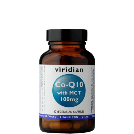 Co-Enzyme Q10 100mg with MCT Veg Caps - 60 Capsules