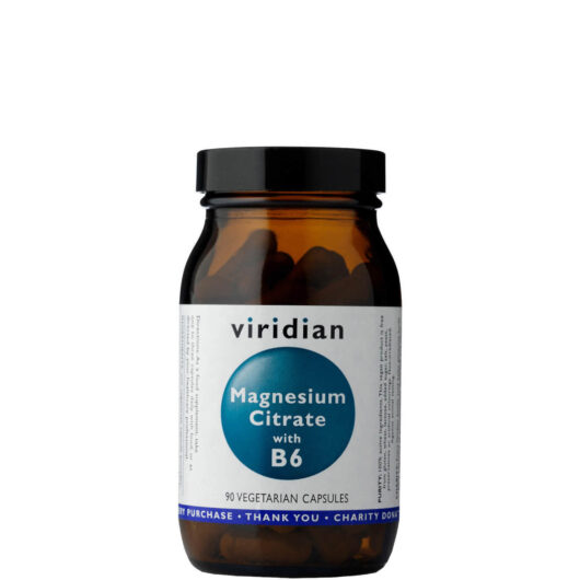 Magnesium Citrate with B6 Veg Caps - 90 Capsules