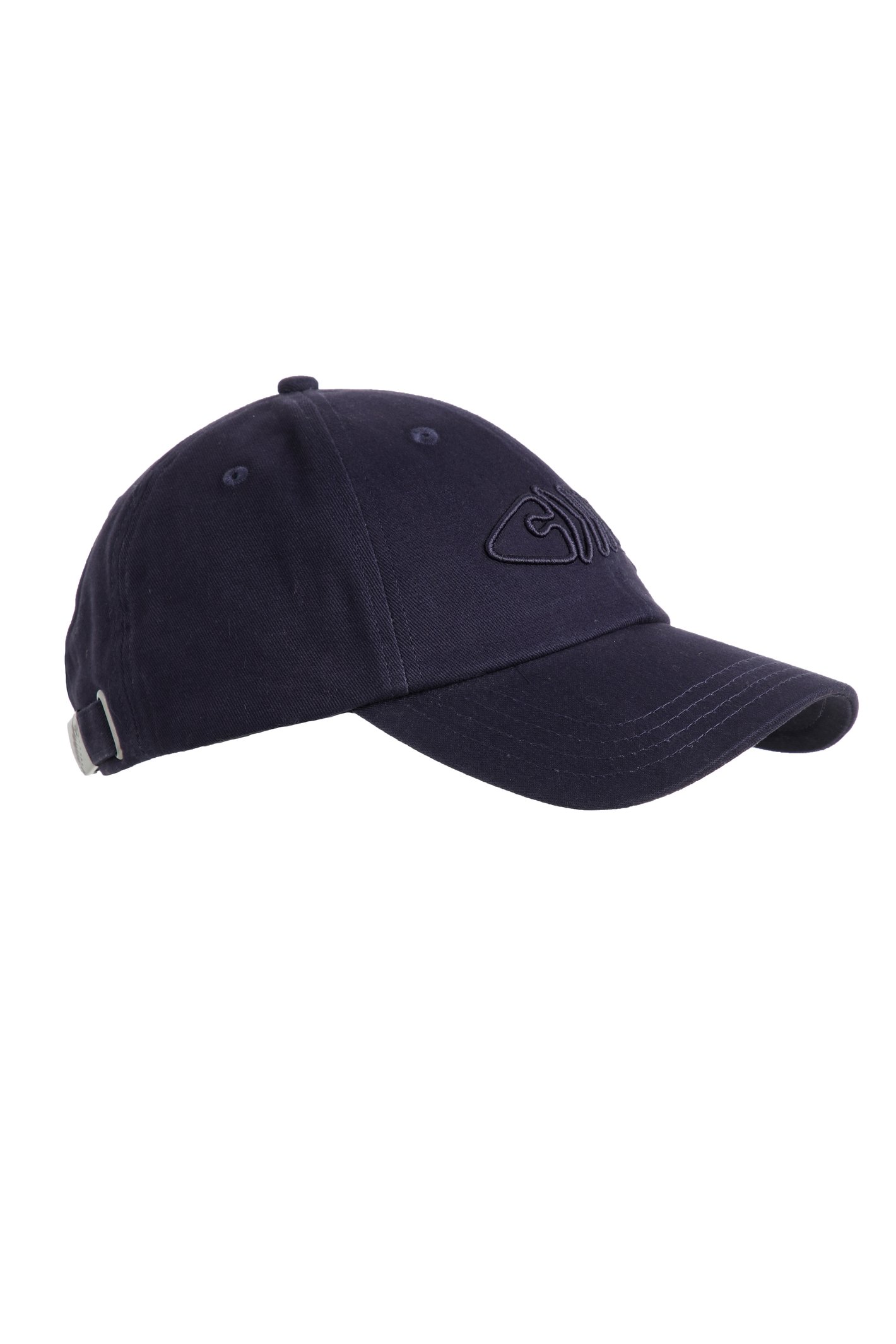 Weird Fish Bude Branded Twill Cap Navy Size ONE