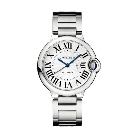Ballon Bleu De Cartier Watch 36mm, Automatic Movement, Steel