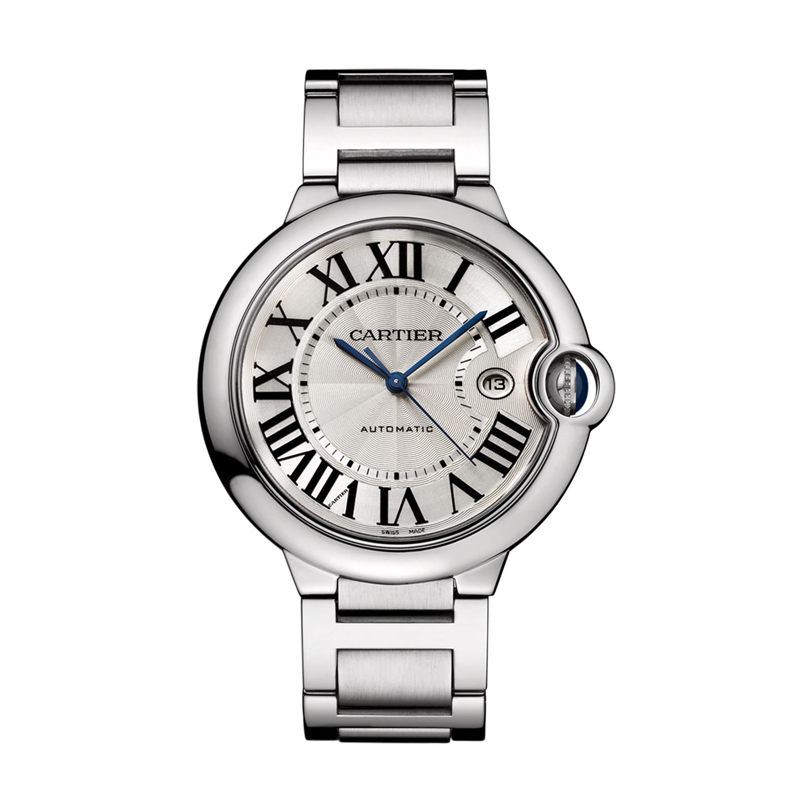 Ballon Bleu De Cartier Watch 42mm, Automatic Movement, Steel