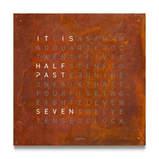 LARGE Creator's Edition Rust Wall Clock 90cm