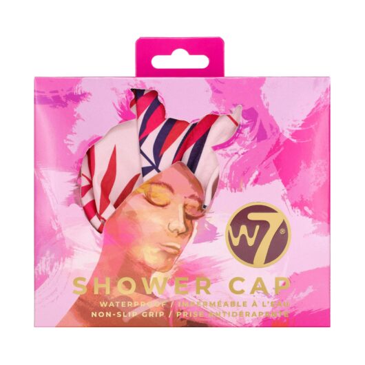 W7 Shower Cap Pink 1 pcs