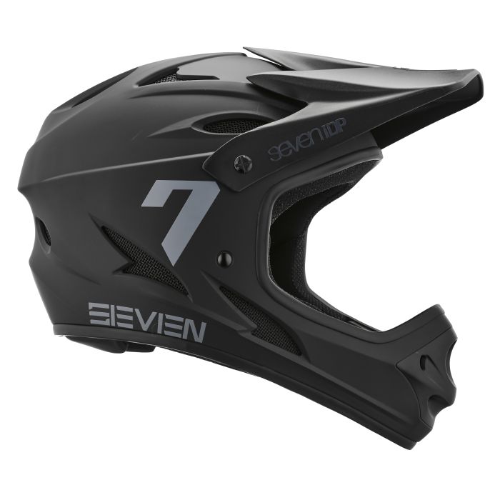 7iDP M1 Full Face Helmet - XL, Matt Black