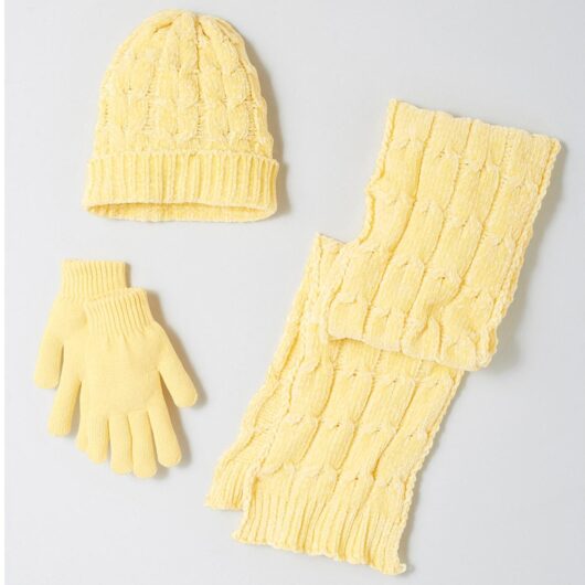 Damart Hat, Scarf & Glove Set