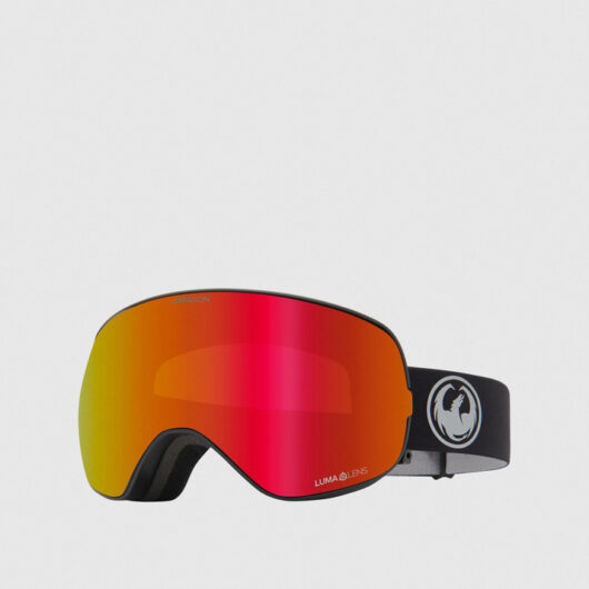 Dragon X2s Nouveau Black / Lumalens Red Ionized Goggles - Nouveau Black