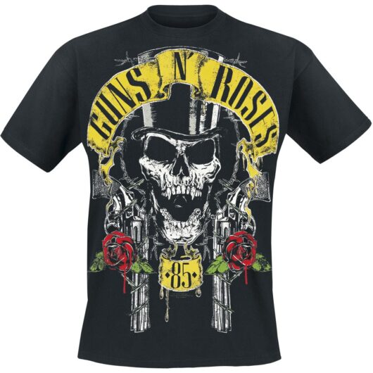 Guns N' Roses T-Shirt - Top Hat - XL to 5XL - for Men - black