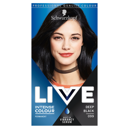 Schwarzkopf LIVE Intense Colour Permanent 099 Deep Black