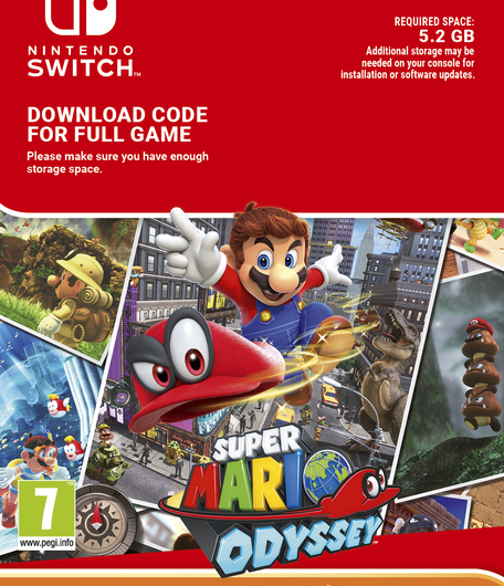 Super Mario Odyssey Switch Download ( Uk - EU)
